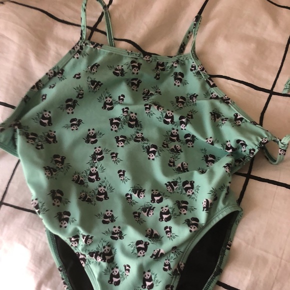 Jolyn Clothing Other - Jolyn one piece panda print tie back